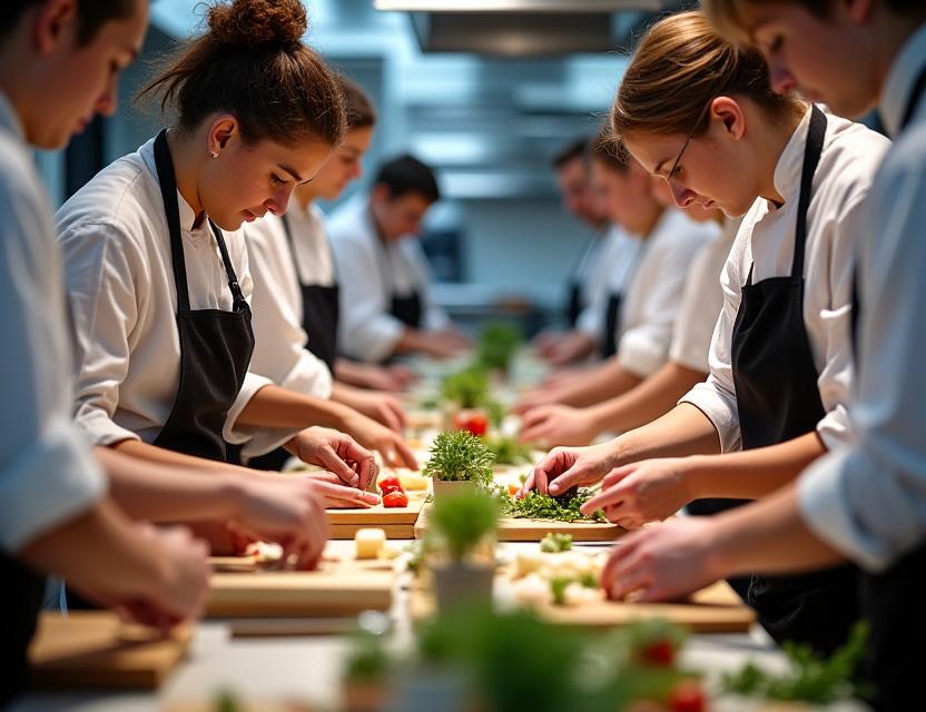 Atelier de cuisine convivial avec un chef du Sud-Ouest